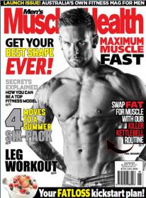 Men's Muscle & Health - Get Your Best Shape Ever + 4 Moves to a Summer Six Pack (JanuaryFebruary 2014)