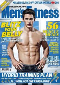 Men's Fitness - Blitz your Belly + 17 No - Nonsense Fat - Loss Workouts + 56 Muscle Meals And Uour New Rules for Muscle Growth and More      (April 2014) (True PDF)