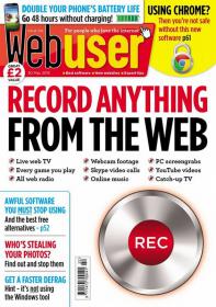 Webuser - RECORD ANYTHING FROM WEB + Double Your Phone's Battery Life (May 30 2013)