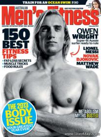 Men's Fitness Australia - 150 BEST FITNESS TIPS + FAT-LOSS SECRETS (February 2013)