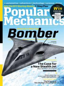 Popular Mechanics  USA - America's Next Top Bomber + The Case For a New Stealth Jet  (May 2013)