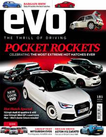 Evo UK -  POCKET ROCKETS-CELEBRATING THE MOST EXTREME HOT HATCHES EVER (April 2013)