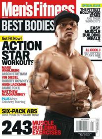 Men's Fitness USA - Action Star Workouts + 243 Muscle Building Exercises + Best Bodies 2013 (SPECIAL ISSUE)