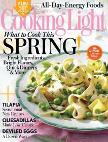 Cooking Light - April 2014  USA