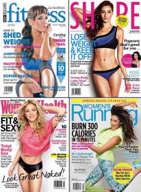 Womens Health Magazine 4 Pack - 2014 (True PDF)