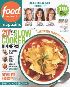 Food Network Magazine - April 2014  USA