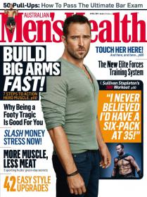 Mens Health - April 2014  AU