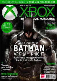 Xbox Official Magazine UK -  World Exclusive Batman Arkham Knight (April 2014)
