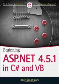 Beginning ASP NET 4 5 1 in C  and VB