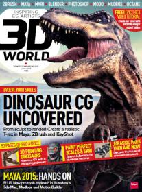 3D World - Evolve Your Skills + Dinosar CG Uncovered (June 2014)