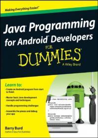 Java Programming for Android Developers For Dummies (PDF+EPUB)