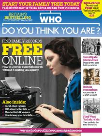 Who Do You Think You Are - May 2014  UK