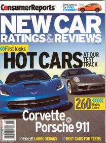 Consumer Reports - New Car Preview - First Look HOT Cars on our Test Track (June 2014)