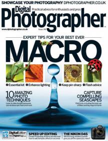 Digital Photographer UK - Expert Tips for your Best Ever Macro + 10 Amazing Photo Techiques + Capture Compelling Seascapes  (Issue 148, 2014)