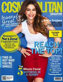 Cosmopolitan Singapore - This is Not Why You're Single + How to Reach the Top  (June 2014)