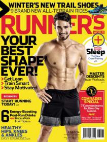 Runner's World South Africa - Your Best Shape Ever  + Energy Boosting Post - Run Drinks + And Get lean,Train Smart Stay Motivated  (June 2014)