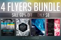 Creativemarket Fashion Flyer Templates Bundle 39748