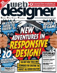 Web Designer UK - An Expert Guide to Jquery Ui + Build A 3D Game + New Adventures in Responsive Design   (Issue 223, 2014)