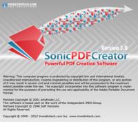 Investintech Sonic PDF Creator 3.0.6 (DC 02.05.2014) + Key