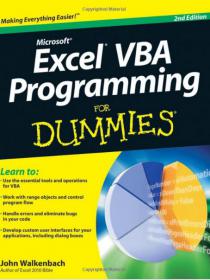 Microsoft Excel VBA Programming for Dummies