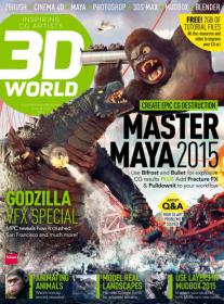 3D World - Creative CG Destruction  Master Maya 2015  (August 2014)