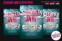 Creativemarket Season Jam Flyer 14151