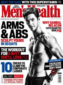 Men's Health Singapore - 10 Tricks to Climb the Corporate Ladder + The Workout for a Butt She'll Love and Arms and ABS  Sculpt yours in 30 days (July 2014)