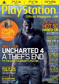 Official PlayStation Magazine UK - Hot 50 Hands - on + First look Uncharted 4 A Thef's end It's the Game You Bought a PS4 For (August 2014)