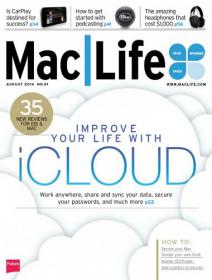 Mac Life USA - Improve Your Life With iCloud (August 2014)