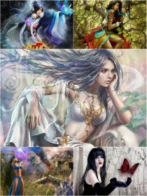 30 Sexy Fantasy Mythical Girls 3D Super Wallpapers