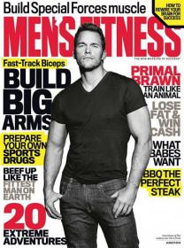 Men's Fitness Australia - Build big Arms + 20 extream Adventures (August 2014)