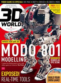 3D World - Improve Your Game Arts  + Modo 801 Modeling (September 2014)