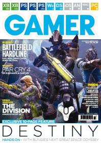 Gamer Magazine -Exclusive 10 - Page Feature Battlefield Hardline + The Devision   (Issue 143) (True PDF)