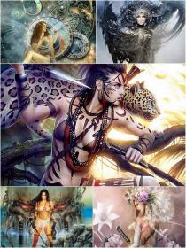 30 Sexy Fantasy Mythical Girls 3D Super Wallpapers