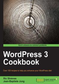 WordPress 3 Cookbook (PDF)
