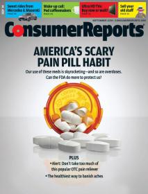 Consumer Reports - Amarica's Scary Pain Pill Habit (September 2014) (True PDF)