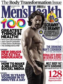 Men's Health UK - 100 Greatest Things In Health + New Drugs for Extra Endurance + How to Look 10 Years Younge in 10 day (September 2014)