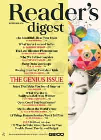 Reader's Digest USA - The Genius Issue (September 2014) (True PDF)