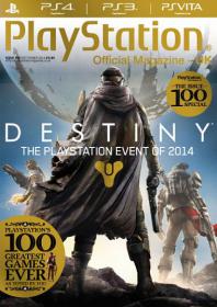 Official PlayStation Magazine UK - 100 Greatest Games Ever DESTINY The Playstation Event of 2014 (September 2014)