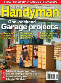 The Family Handyman - One - Weekend  Garage Projects (September 2014) (HQ PDF)