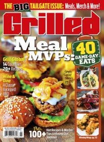 YUM Food & Fun - The Big Tailgate Issue  Grilled  + 100 Hot Recipes & Master Tips to Round Out Summer 2, (2014)