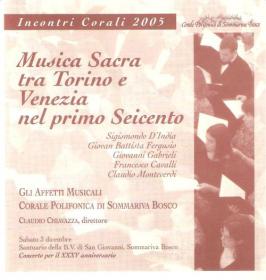 Musica Sacra tra Torino e Venezia nel primo Seicento [Flac]
