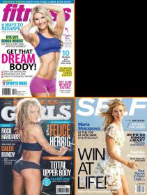 Womens Health & Athletic Magazines - August 28 2014 (True PDF)