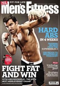 Men's Fitness UK - Hard ABS in 4 Weeks + Training Secrets from The Expendables 3 + Fight Fat And Win (October 2014)