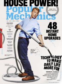 Popular Mechanics USA -  + 48 instannt Home Upgrades + Technlogy to Make Daily Life More Fun  (October 2014)
