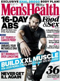 Men's Health UK - 16 - Day ABS + Food + How to Build XXL Muscler and + 36 fast foods to Save Your Life  (October 2014)