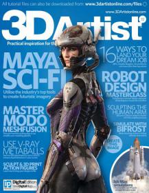 3D Artist - 16 Ways to Land Your Dream Job  + Robot design Masterclass (Issue 72, 2014)