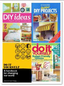 Do It Yourself DIY Ideas Projects And Tips For Every Room - A Handbook for Changing our World + Outdoor DIY Projects - Mantesh