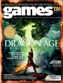 GamesTM - Dragon Age Inquisition  + Exposing Epic Games  (Issue 152, 2014)