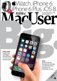 MacUser - Watch,iPhone6,iPhone 6 Plus, iOS 8 (October 2014)
